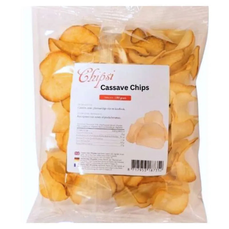 Chipsi Cassave Chips - 100g-Global Food Hub