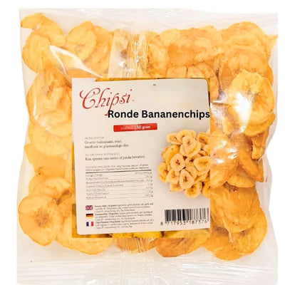 Chipsi Ronde Bananenchip - 150g-Global Food Hub