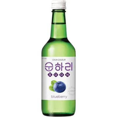 Chum Churum - Soju Blueberry 12% Alc. (Age Check Included) - 350ml-Global Food Hub