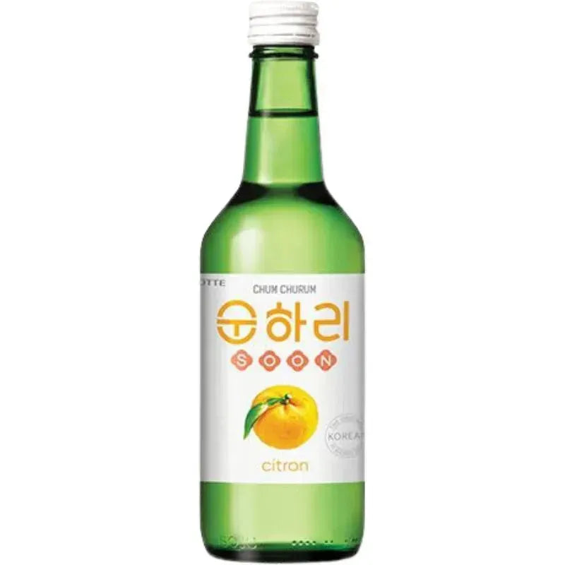 Chum Churum - Soju Citron 12% Alc (Age Check Included) - 350ml-Global Food Hub