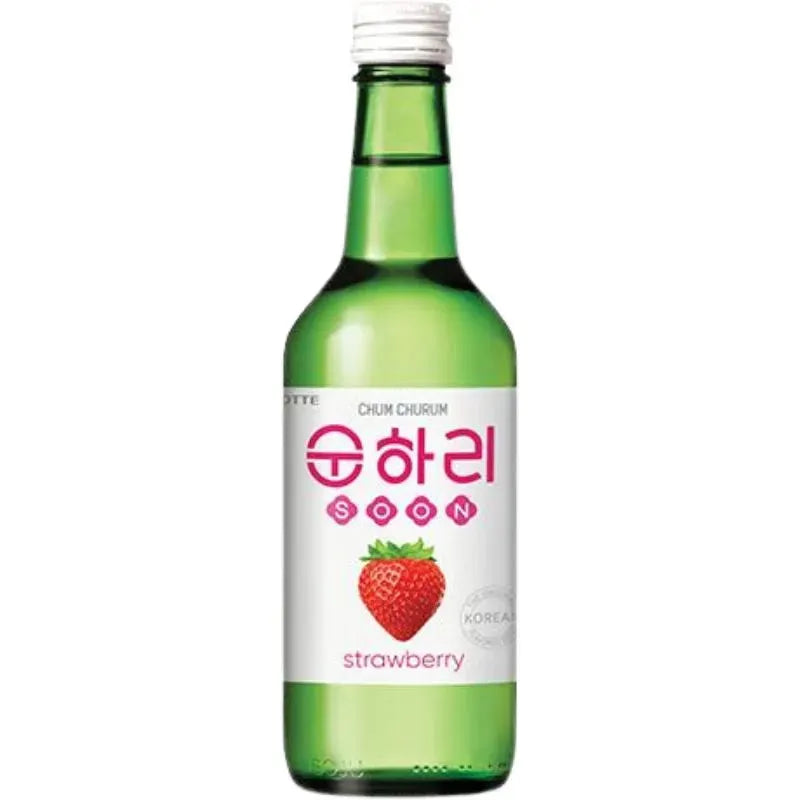 Chum Churum - Soju Strawberry 12% Alc. (Age Check Included) 350ml-Global Food Hub