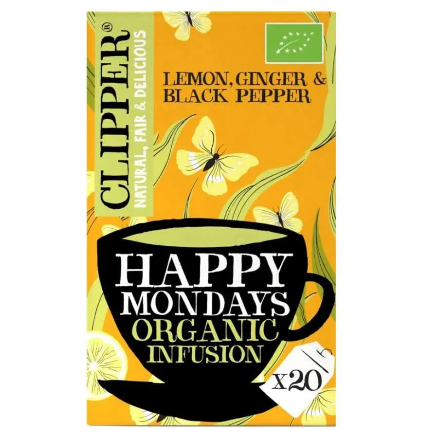 Clipper Organic Tea - Happy Mondays - 45g-Global Food Hub