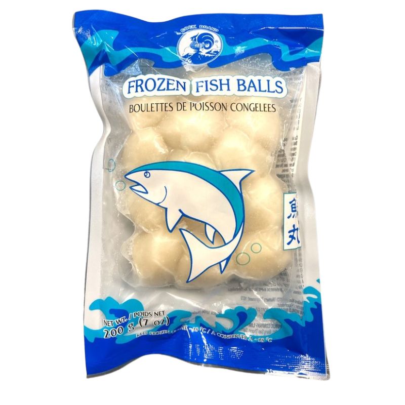 Cock Brand Frozen Fish Balls - 200g-Global Food Hub