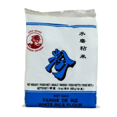 Cock White Rice Flour / Bot Gao Trang - 400g-Global Food Hub