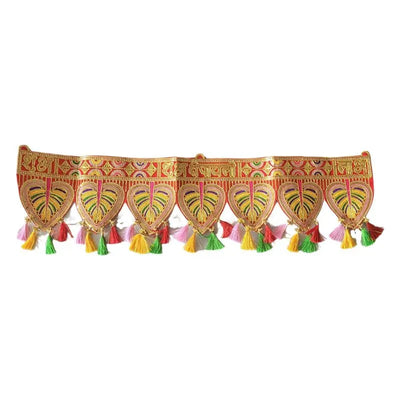 Colorful Pan Leaf Design Toran-Global Food Hub