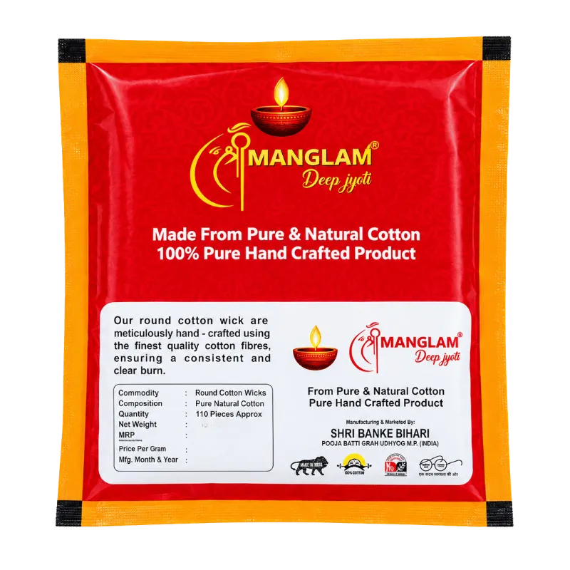 Cotton Diva Batti Round - 15g-Global Food Hub