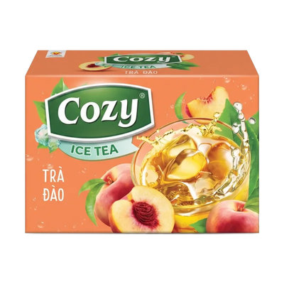 Cozy Peach Iced Tea/ Tra Dao - 240g (16x15g)-Global Food Hub
