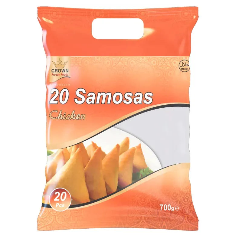 Crown Frozen Chicken Samosa - 700g-Global Food Hub