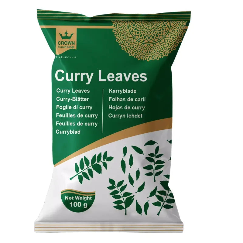 Crown Frozen Curry Leaves - 100g-Global Food Hub