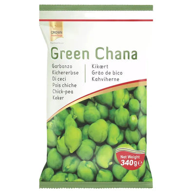 Crown Frozen Green Channa - 340g-Global Food Hub