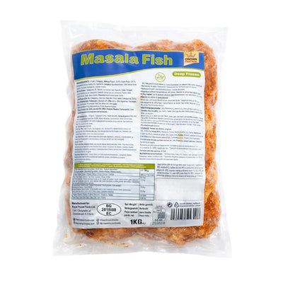 Crown Frozen Masala Fish - 1Kg-Global Food Hub