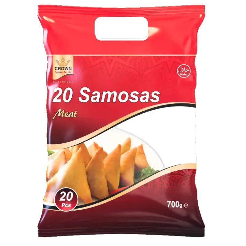 Crown Frozen Meat Samosa - 700g-Global Food Hub