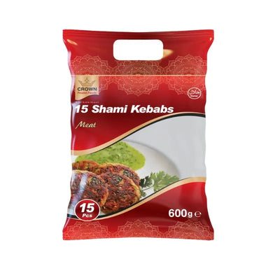Crown Frozen Meat Shami Kebabs - 600g-Global Food Hub
