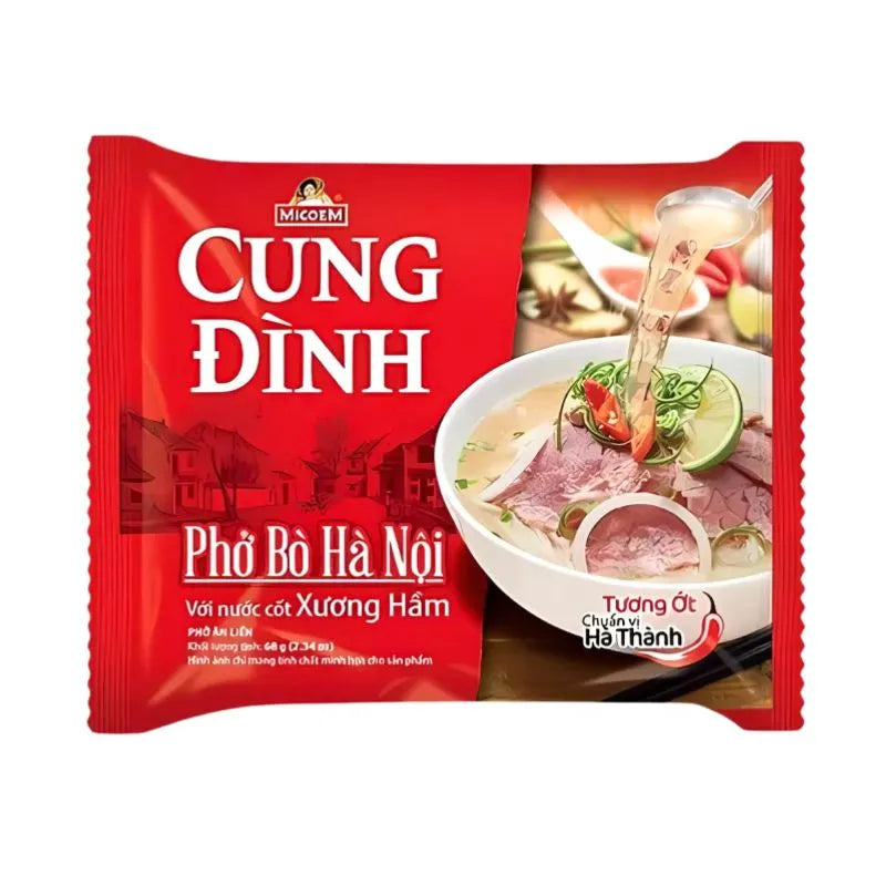 Cung Dinh Beef Rice Noodle / Pho Bo - 70g-Global Food Hub