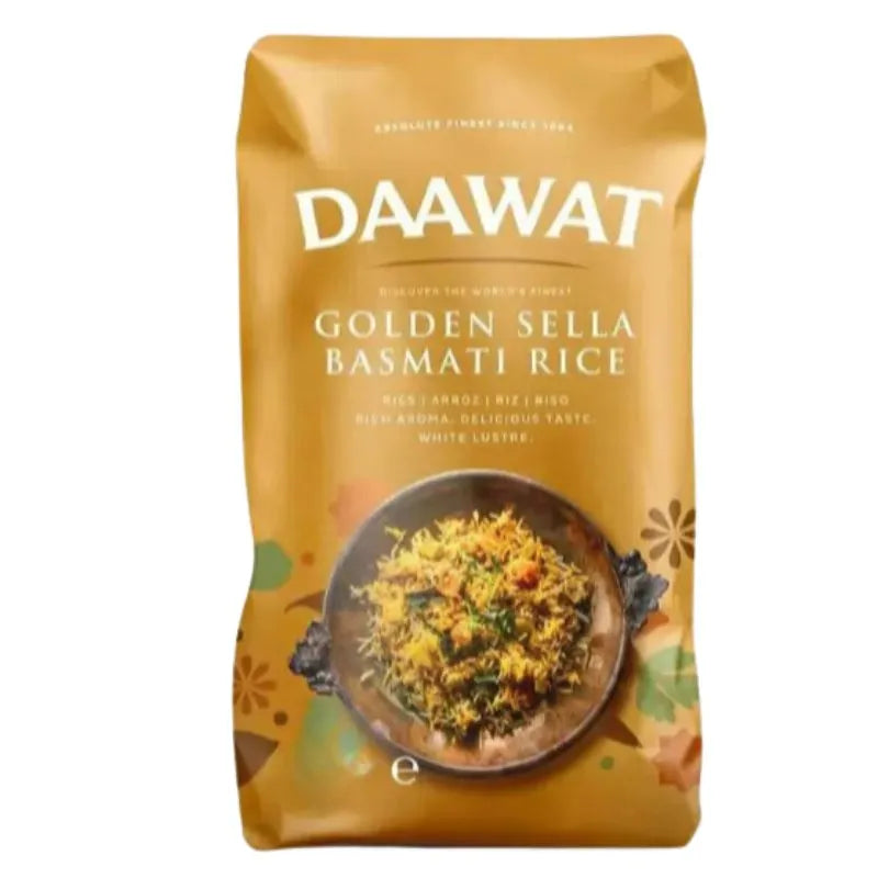 Daawat - Golden Sella Rice - 5Kgs-Global Food Hub