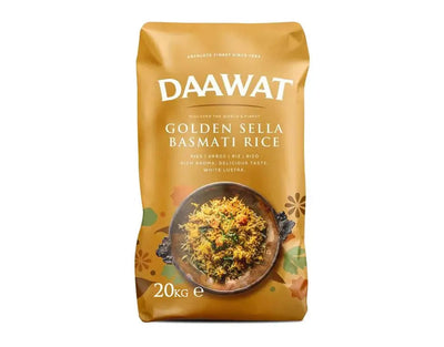 Daawat - Golden Sella Rice - 5Kgs-Global Food Hub