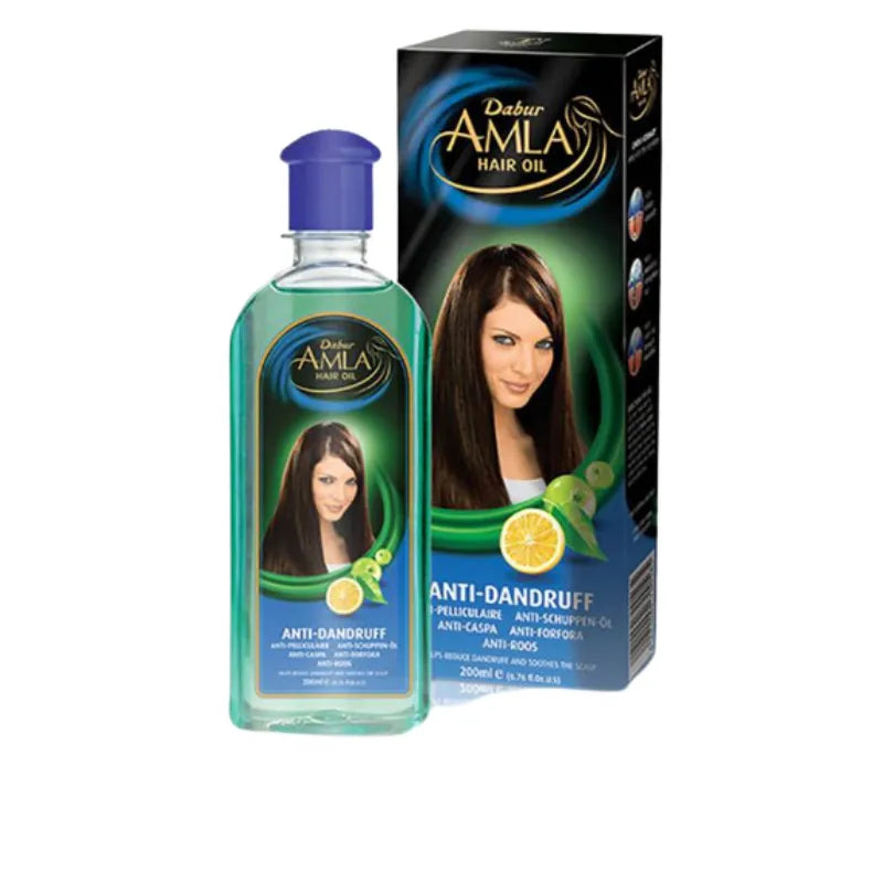 Dabur - Amla Anti Dandruff Hair Oil-200 ml-Global Food Hub