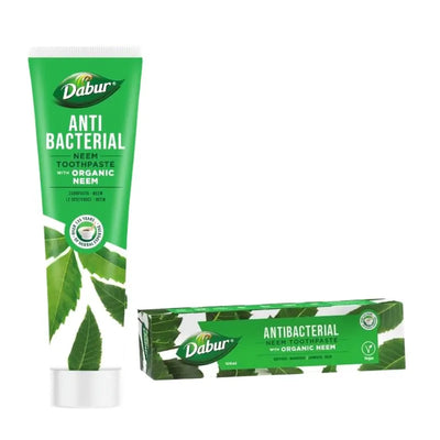 Dabur Antibacterial Neem Toothpaste - 100ml-Global Food Hub
