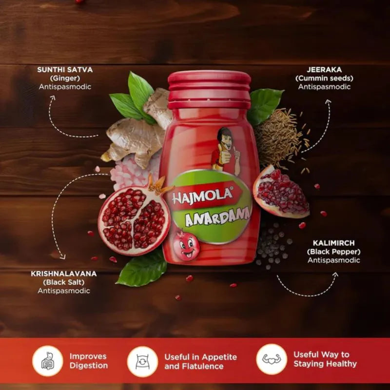Dabur Hajmola Anardana - 66g-Global Food Hub