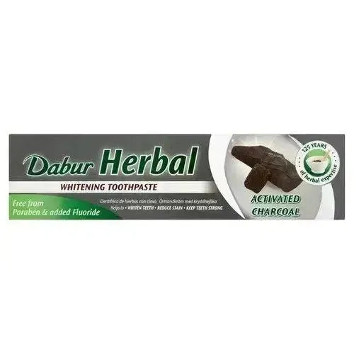 Dabur Herbal charcoal toothpaste - 100ml-Global Food Hub