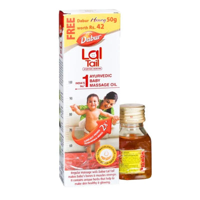 Dabur Lal Tail - 100ml Free Dabur Honey 50g-Global Food Hub