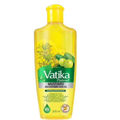 Dabur Vatika Mustard Hair Oil-200 ml-Global Food Hub