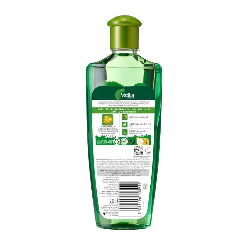 Dabur Vatika cactus Hair Oil - 200ml-Global Food Hub