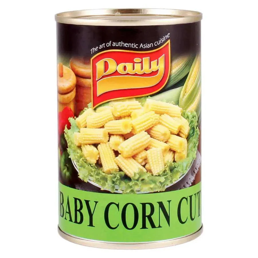 Daily Baby Corn Cut - 425g-Global Food Hub