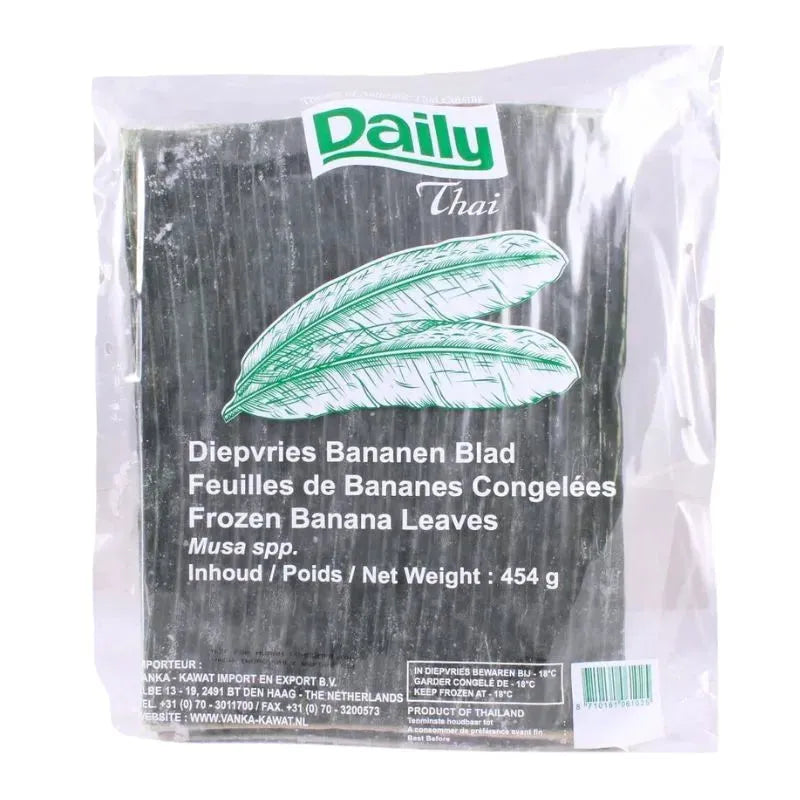 Daily Frozen Banana Leaves - 454g-Global Food Hub