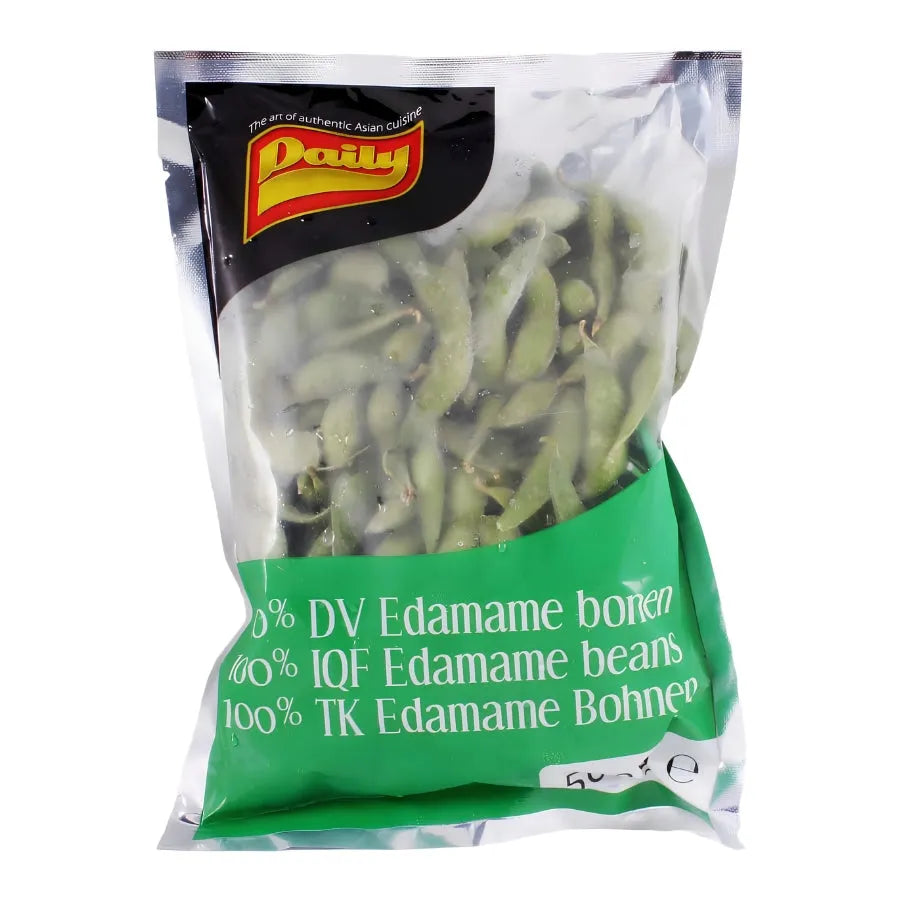 Daily Frozen Edamame Beans Whole - 500g-Global Food Hub