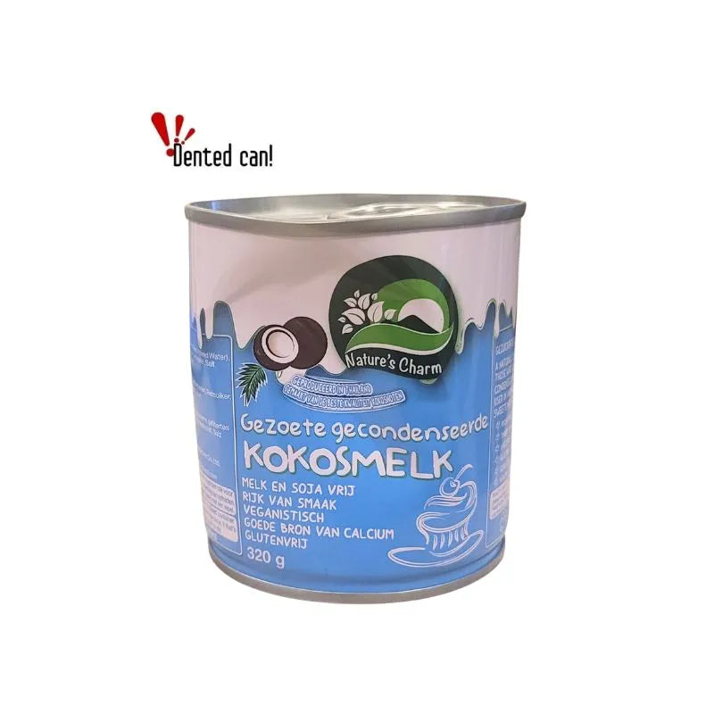 !! Dented Can !! Nature's Charm Condensed Coconut Milk - 320g-Global Food Hub