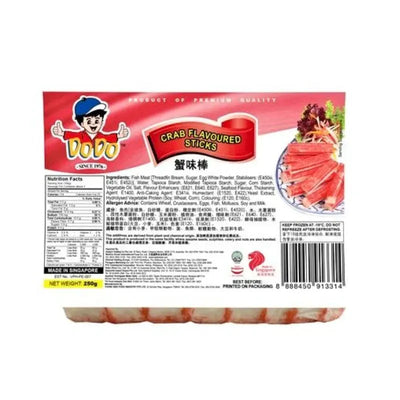 Dodo Frozen Crab Sticks - 250g-Global Food Hub