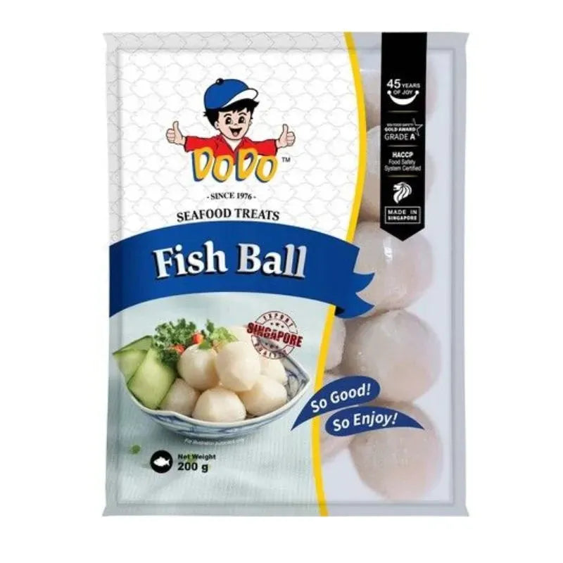 Dodo Frozen Fish Balls - 200g-Global Food Hub