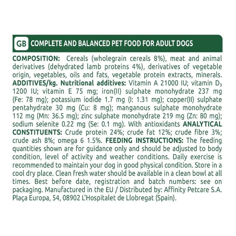 Dog Food - Affinity Libra With Lamb Adult Dog - 3kg Pack-Global Food Hub
