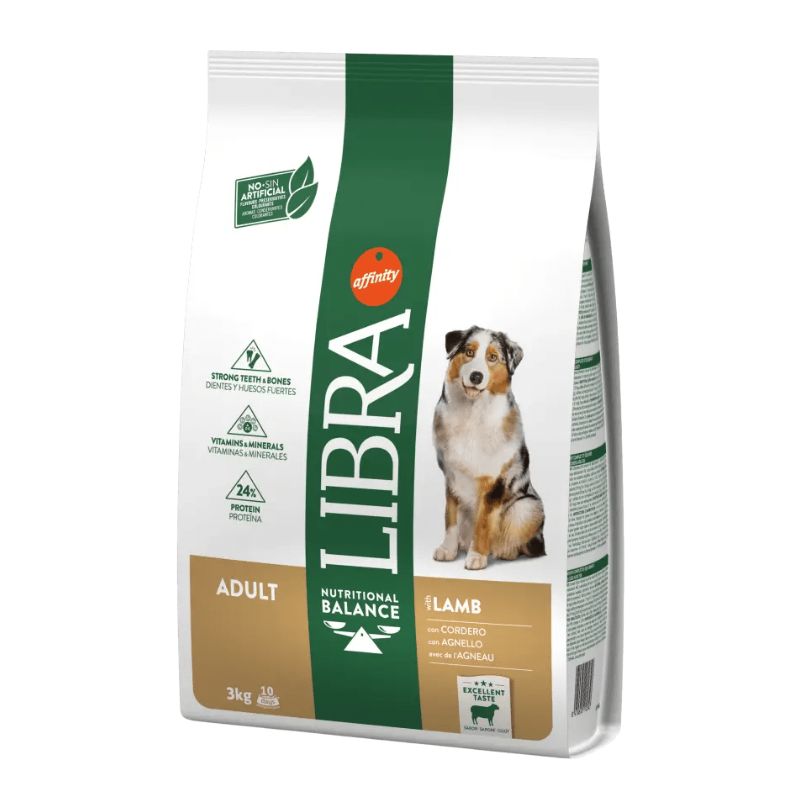 Dog Food - Affinity Libra With Lamb Adult Dog - 3kg Pack-Global Food Hub
