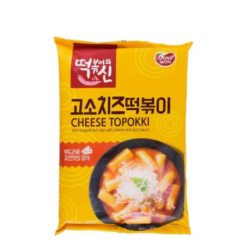 Dong Won Cheese Topokki Rice Cake - 240g-Global Food Hub