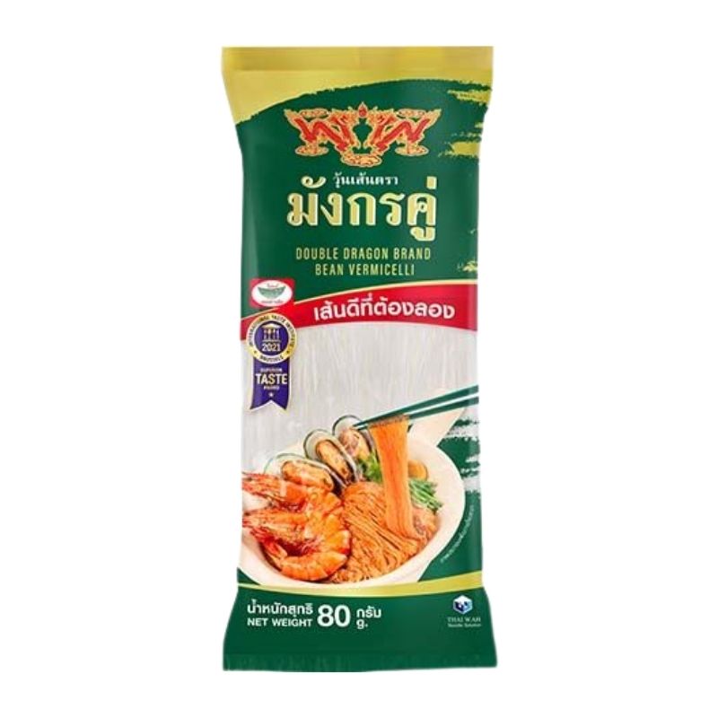 Double Dragon - Bean Vermicelli 80g-Global Food Hub
