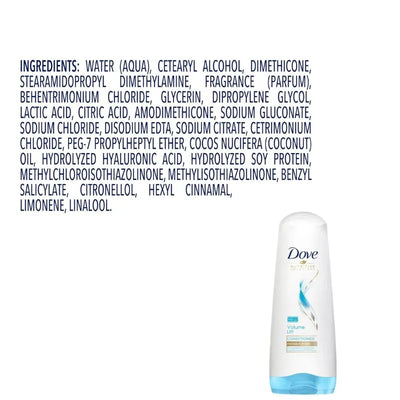 Dove - Nutritive Solutions Volume Lift Conditioner - 200ml-Global Food Hub