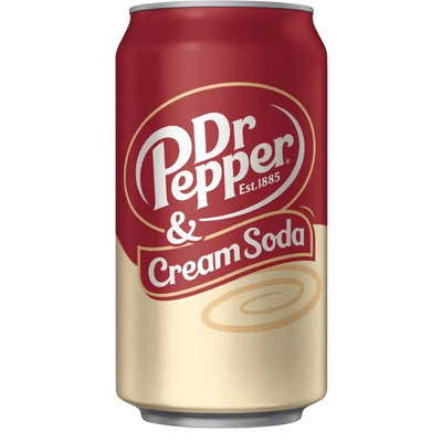 Dr Pepper Cream Soda-355 ml-Global Food Hub