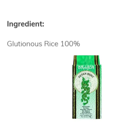 Dragon Glutinous Rice - 1Kg-Global Food Hub