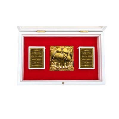 Durga Charan Paduka Gift Set - D02-Global Food Hub