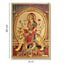 Durga Gold Foil Poster - 21cm x 30cm-Global Food Hub