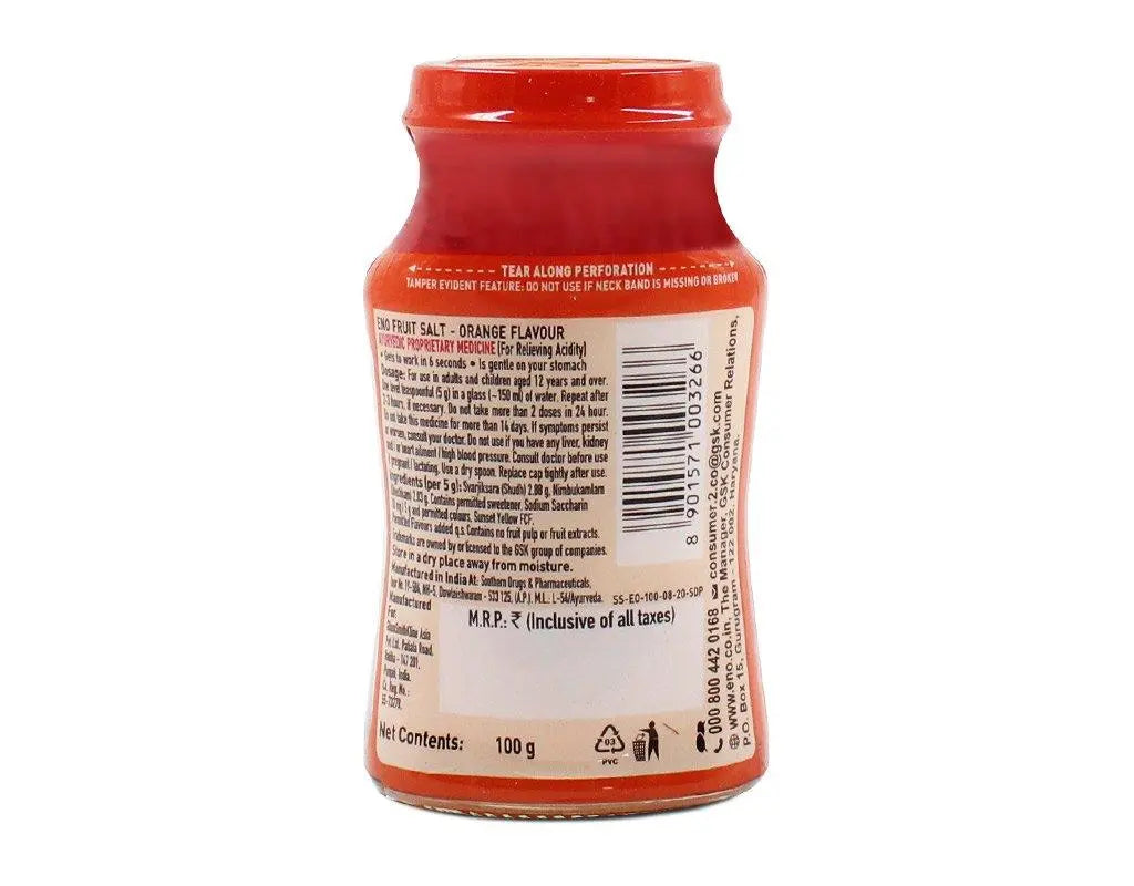 ENO Fruit Salt Orange-100 grams-Global Food Hub