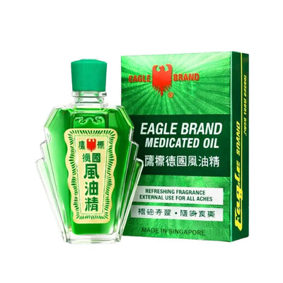 Eagle Brand Medicated Oil - 12ml-Global Food Hub