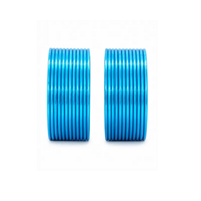 Elena Adults Bangles Set of 24 - Aqua Blue - Size 2.4-Global Food Hub