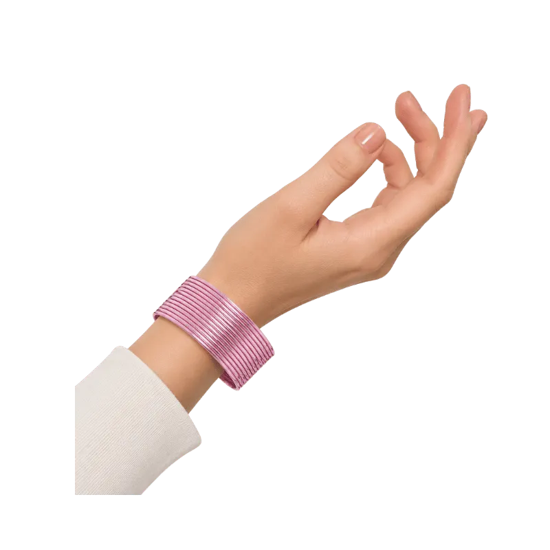 Elena Adults Bangles Set of 24 - Baby Pink - Size 2.4-Global Food Hub