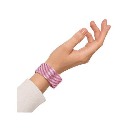 Elena Adults Bangles Set of 24 - Baby Pink - Size 2.40-Global Food Hub
