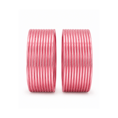 Elena Adults Bangles Set of 24 - Dusty Rose Light - Size 2.80-Global Food Hub
