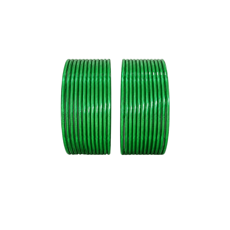 Elena Adults Bangles Set of 24 - Kelly Green - Size 2.40-Global Food Hub