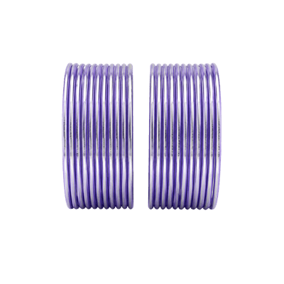 Elena Adults Bangles Set of 24 - Lavender - Size 2.40-Global Food Hub